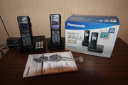 продам б/у  беспроводной телефон Panasonic DECT KX-TG8225RU (2 трубки)